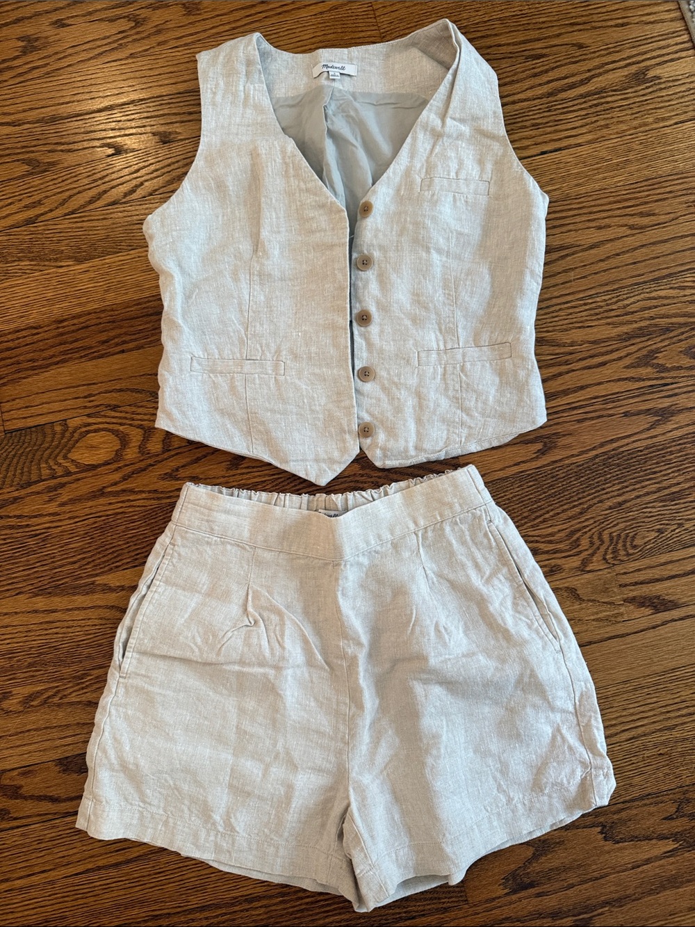Linen Vest